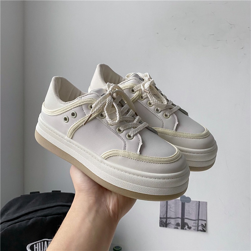 [DREAM] 250 Sepatu Sneakers Wanita Fashion Korea Casual Shoes Karet Sport Premium Quality