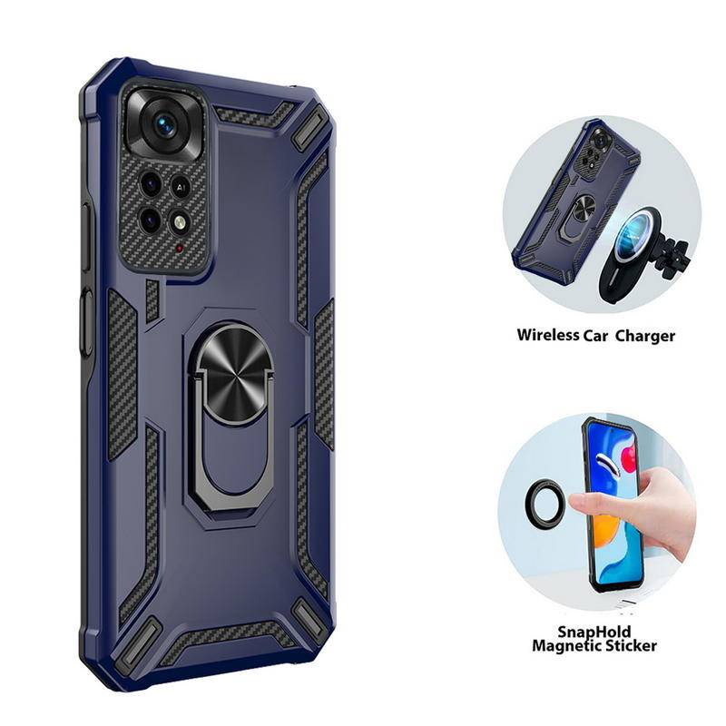 Case Cincin Bahan Metal 360derajat Untuk Moto G9 Play Plus Power G100 EDGE G30 Power Magnetic Holder protect cover Untuk Moto G71 G60 G60S G50 G52 G20 G10