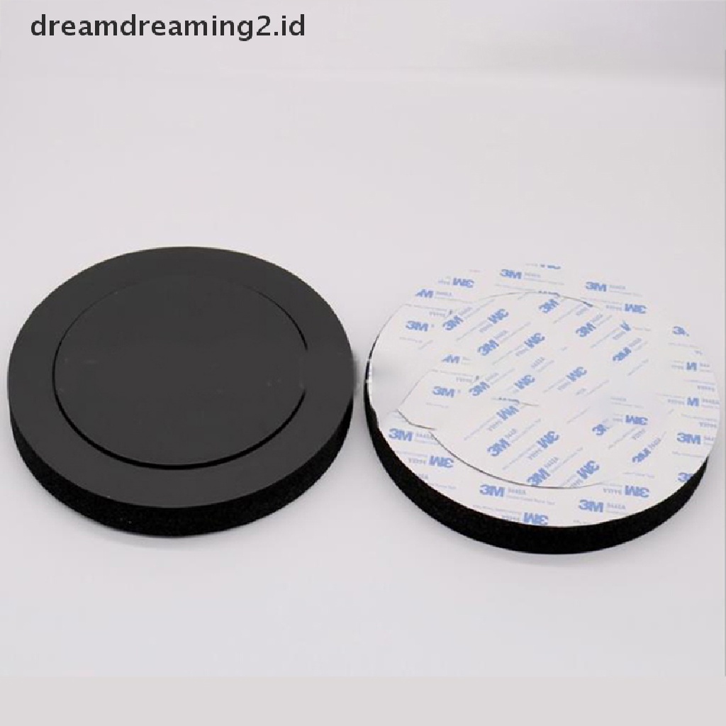 (hot) 2pc Speaker Mobil 6.5 Inci Ring Bass Speaker Suara Self Adhesive Isolasi Ring//