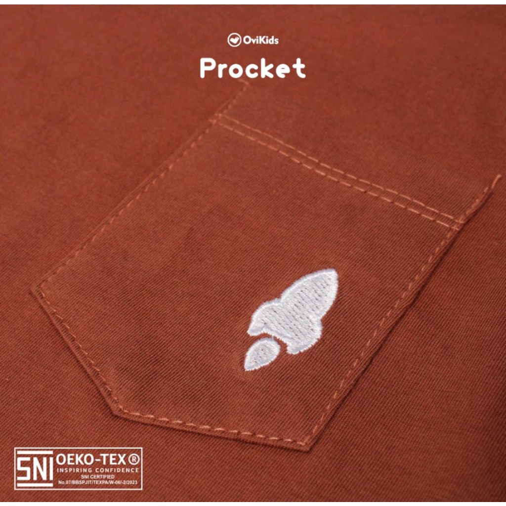 OVIKIDS PROCKET / BAJU KAOS ANAK