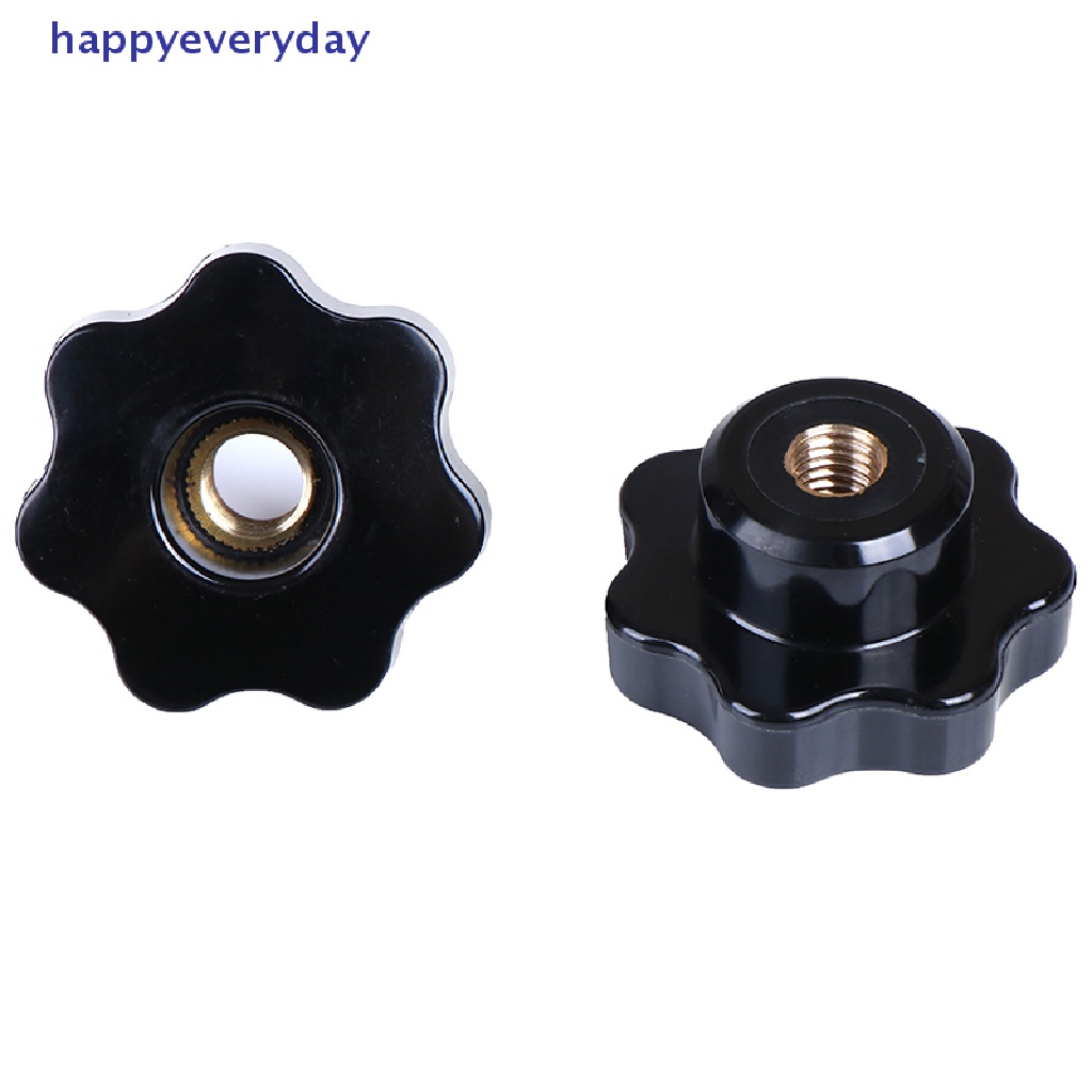 [happy] M5/m6/m8/m10/m12 Female Thread Seven Star Shaped Head Clamping Mur Knob [ID]