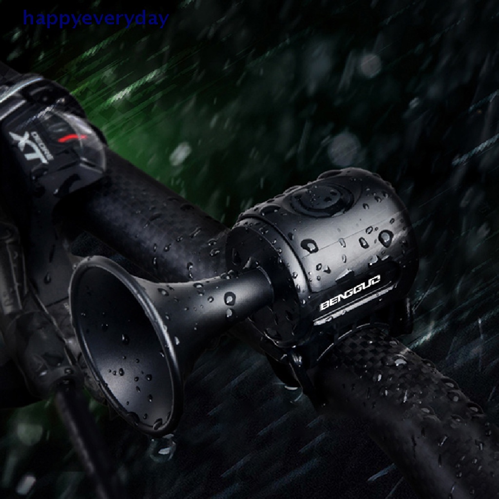 [Selamat] Sepeda Elektronik Klakson Keras120Db Peringatan Keselamatan Bel Listrik Polisi Siren Stang Sepeda Alarm Ring Bell Aksesoris Bersepeda [ID]