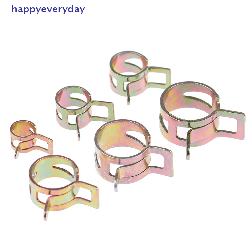[happy] 10pcs 6-15mm spring clip vacuum fuel oil Selang Garis air tube band clamp 6ukuran  [ID] Baju Kaos Distro Pria Wanita Lengan Panjang [ID]