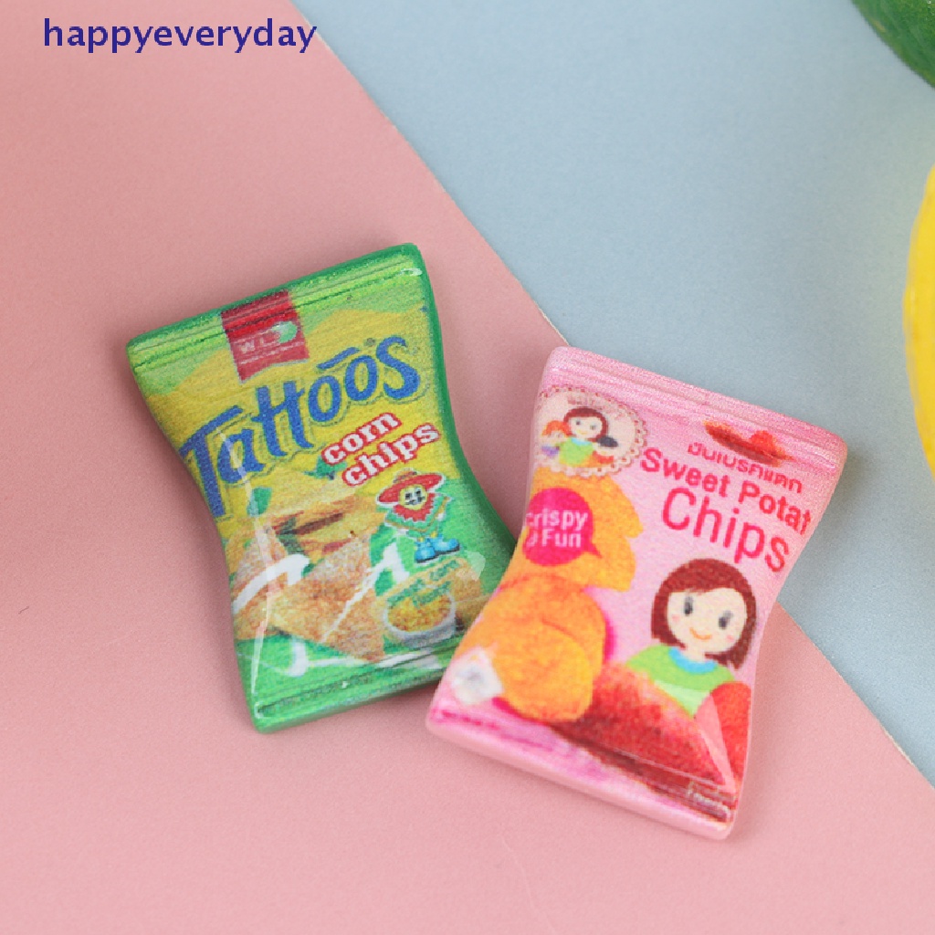 [happy] 10pcs 1: 12 1: 6rumah Boneka Simulasi Miniatur Permen Boneka Aksesoris Dapur [ID]