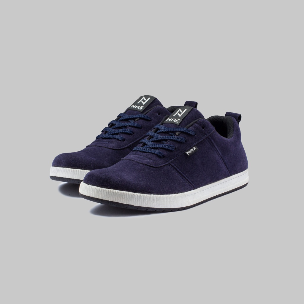 NAZ FOOTWEAR Sepatu Sneakers Pria Casual Distro Jacob Warna Navy