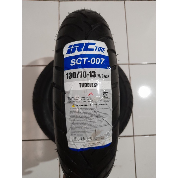 Ban matic IRC SCT007 130 70 13 tubeless NMAX ADV SCT 007