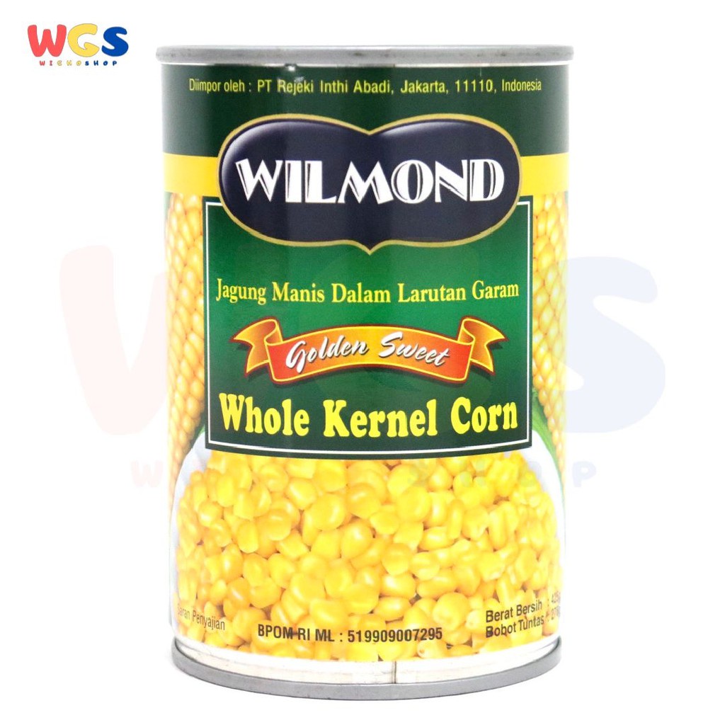 Wilmond Whole Kernel Corn Golden Sweet 425 gr - Jagung Manis Kalengan
