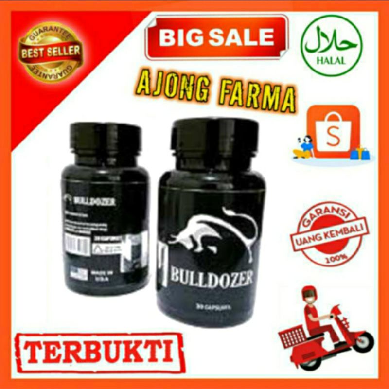 100% ORIGINAL BULLDOZER ORIGINAL OBAT STAMINA PRIA