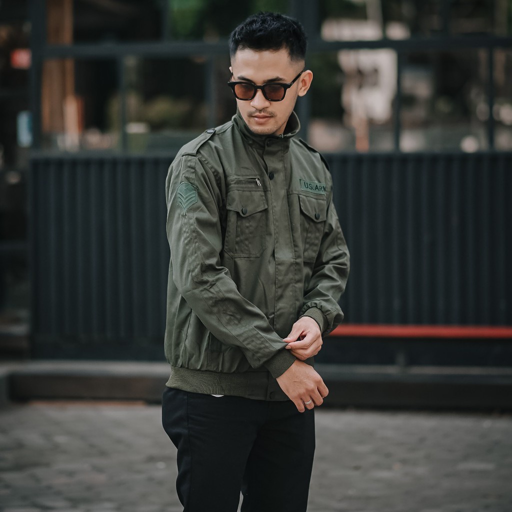 Jaket clearance army ruby