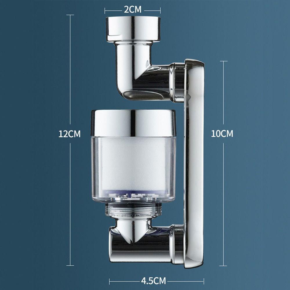 SUYO Kran Dapur Rotatable Faucet Extender Faucet Nozzle Adapter Bubbler Kepala Penjernih Air