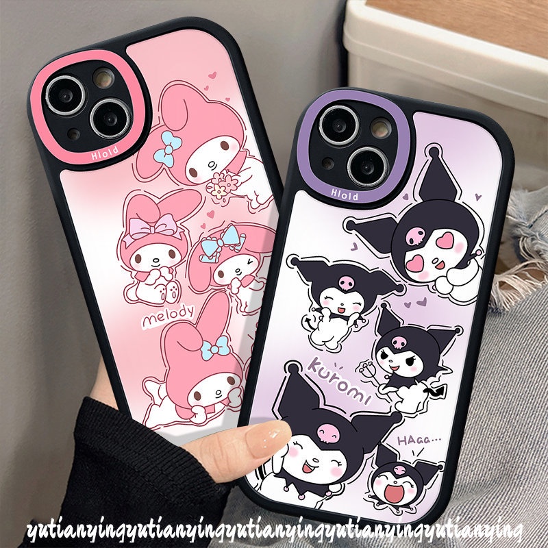 Cartoon Soft Tpu Shockproof Case For Infinix Hot 9 10 11 Play Infinix Note 8 Hot 10s 10T 11s Smart 5 6 Hot 10 Lite Cute Kuromi Melody Back Cover