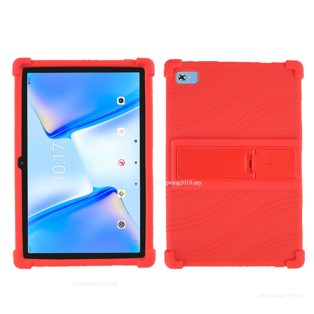 Untuk Teclast P30S/P40HD M40plus Tablet Pelindung Case 10.1-Inch Tlc005 Teclast P30S/P40HD T40 Pro T50 Terintegrasi Tahan Jatuh Silika Gel Pelindung Shell