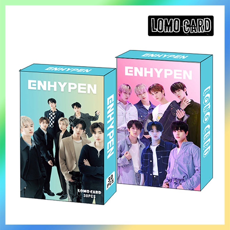 30pcs/box Kpop Id Photocards LOMO Card Postcard LY