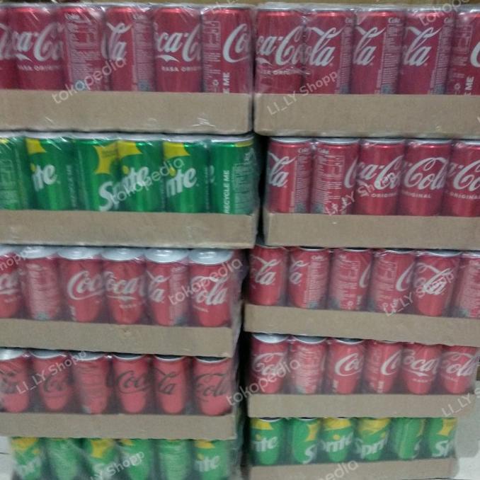 

coca cola sprite fanta coca cola zero aw kaleng 250 ml per dus isi 24