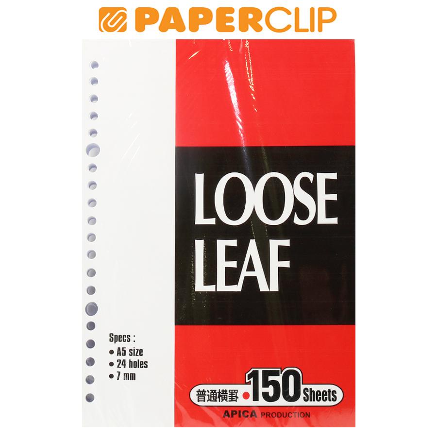 

LOOSE LEAF A5 APICA 150S GARIS