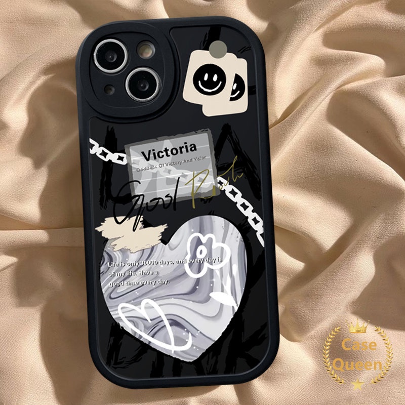 Trendy Brand Comme des Garcons Case Infinix Smart 6 5 Hot 10 Lite Note 8 9 10 Play Hot 11s 11s 11 10s 10T Ins Graffiti Love Heart Smile Soft Tpu Phone Cover