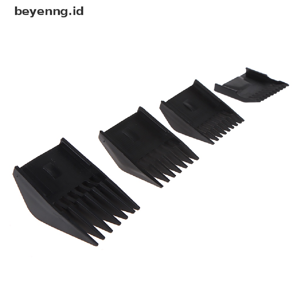 Beyen 4pcs Barber Universal Hair Clipper Limit Comb Panduan Pengganti Sisir ID