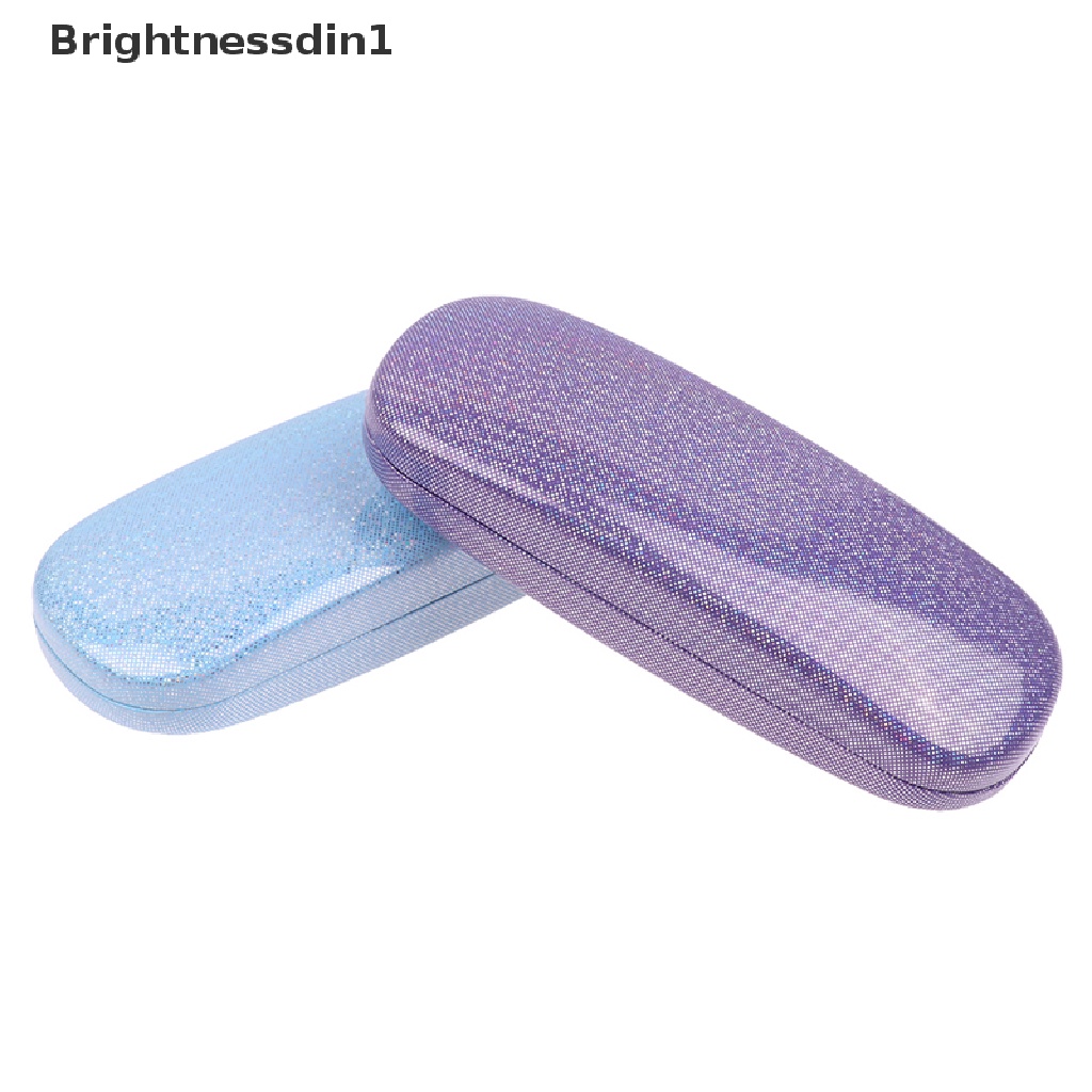 [Brightnessdin1] 1pc Compression PU Leather Myopia Glasses Case Peluru Gesper Kotak Kotak Penyimpanan Butik