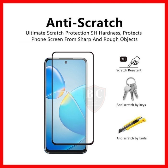 TEMPERED GLASS FULL LEM XIAOMI REDMI NOTE 12 4G 5G REDMI NOTE 12 PRO