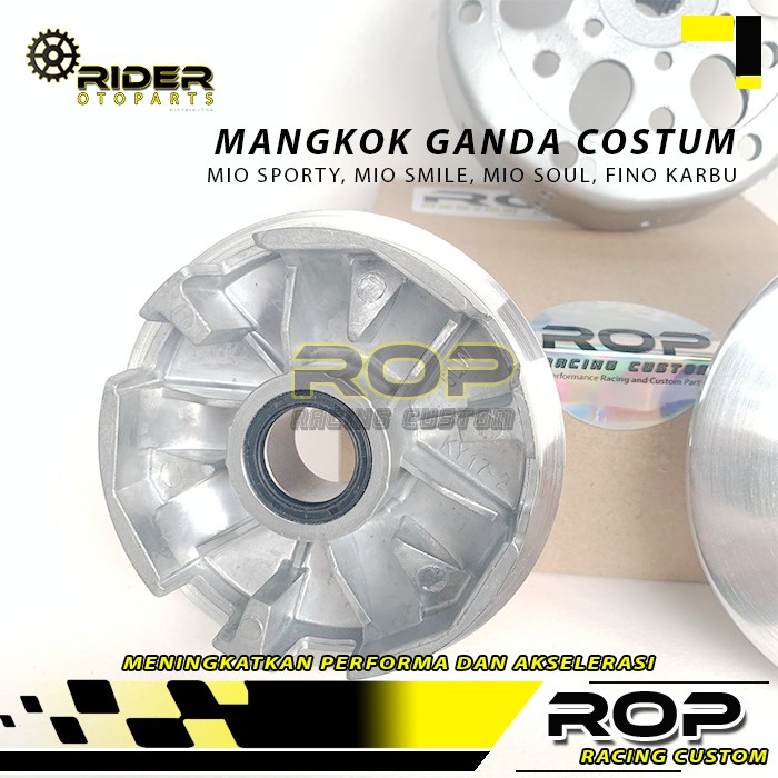 Upgrade Cvt Rumah Roller Racing Set Mangkok Ganda Mio Smile Mio Sporty Mio Soul Fino Karbu