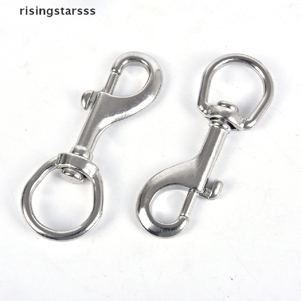 Rsid Span-new Stainless Steel Baut Snap Hook Clip Diving Singel Hook BCD Aksesoris Tools Jelly