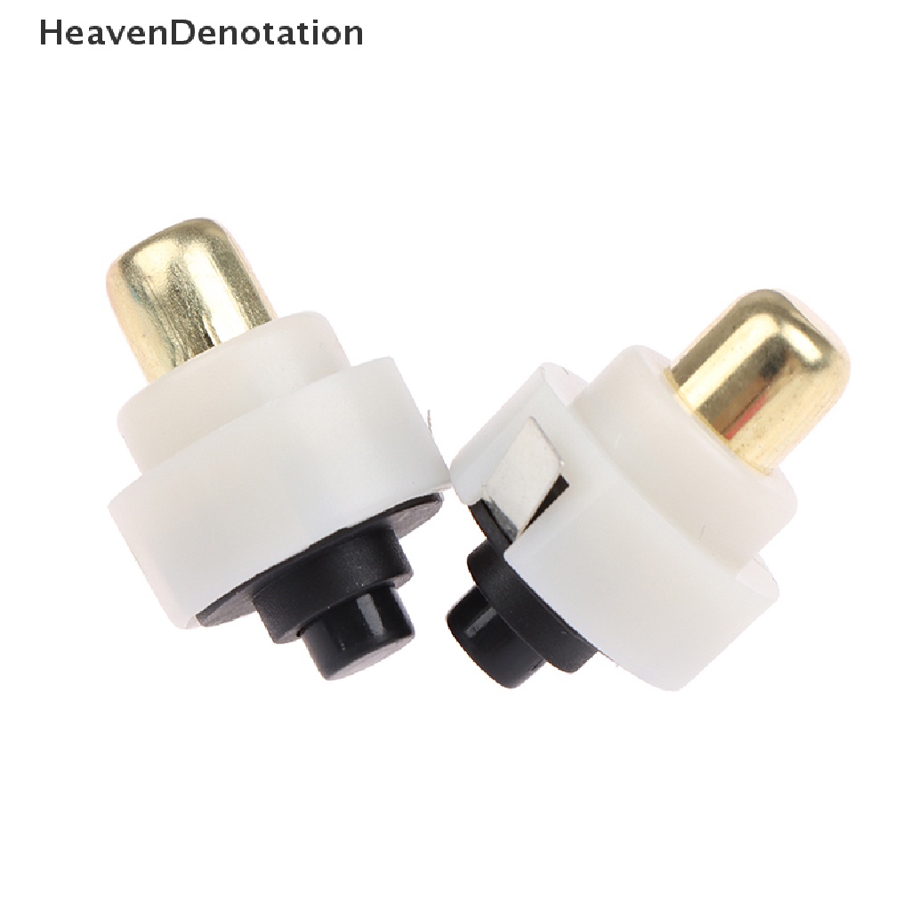 [HeavenDenotation] 2pcs 20mm Senter LED Push Button Switch ON/OFF Saklar Ekor Obor Listrik HDV