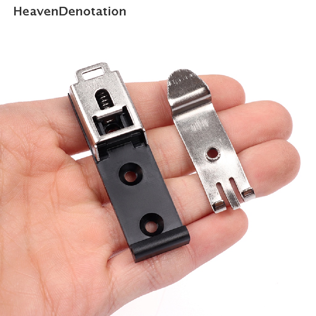 [HeavenDenotation] 35mm DIN rail fixed clamp Jepit Kencang 18mm/14mm HDV