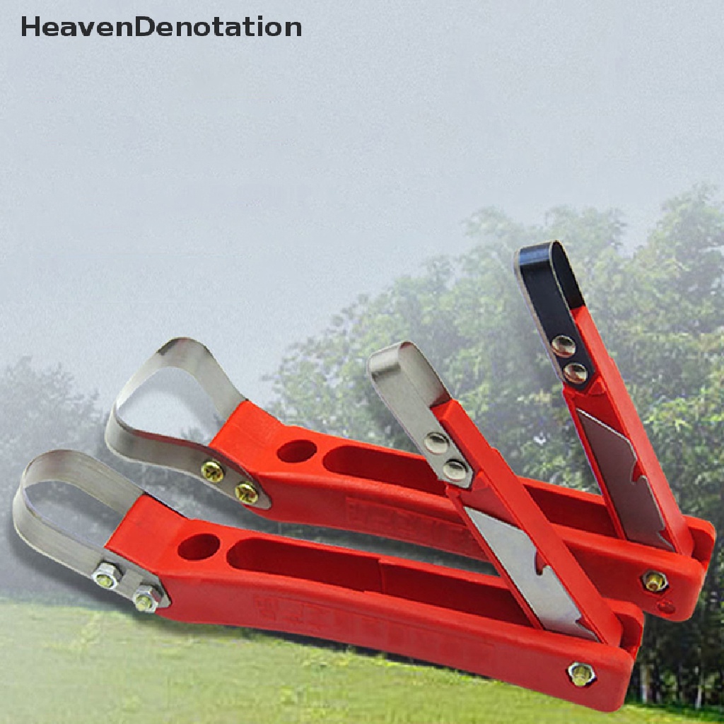 [HeavenDenotation] Tree Bark Scraper Gardening Alat Penghilang Pencukur Kulit Kayu Lipat Log Peeler Debarking HDV