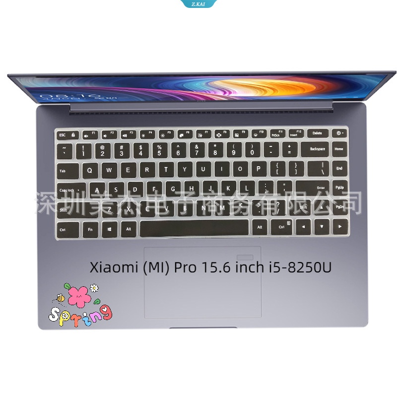 Cover Keyboard Laptop TPU Untuk Laptop Xiaomi (MI) Pro 15.6 Inch I5-8250U Dengan Cakupan Penuh Casing Tahan Air [ZK]