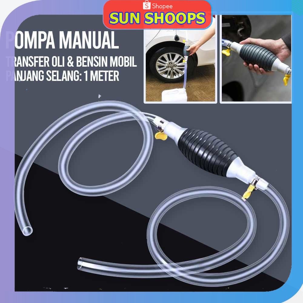 

SUN SHOOPS - Olpay Pompa Tangan Transfer Oli Bensin Mobil Oil Extractor 1M - NC02