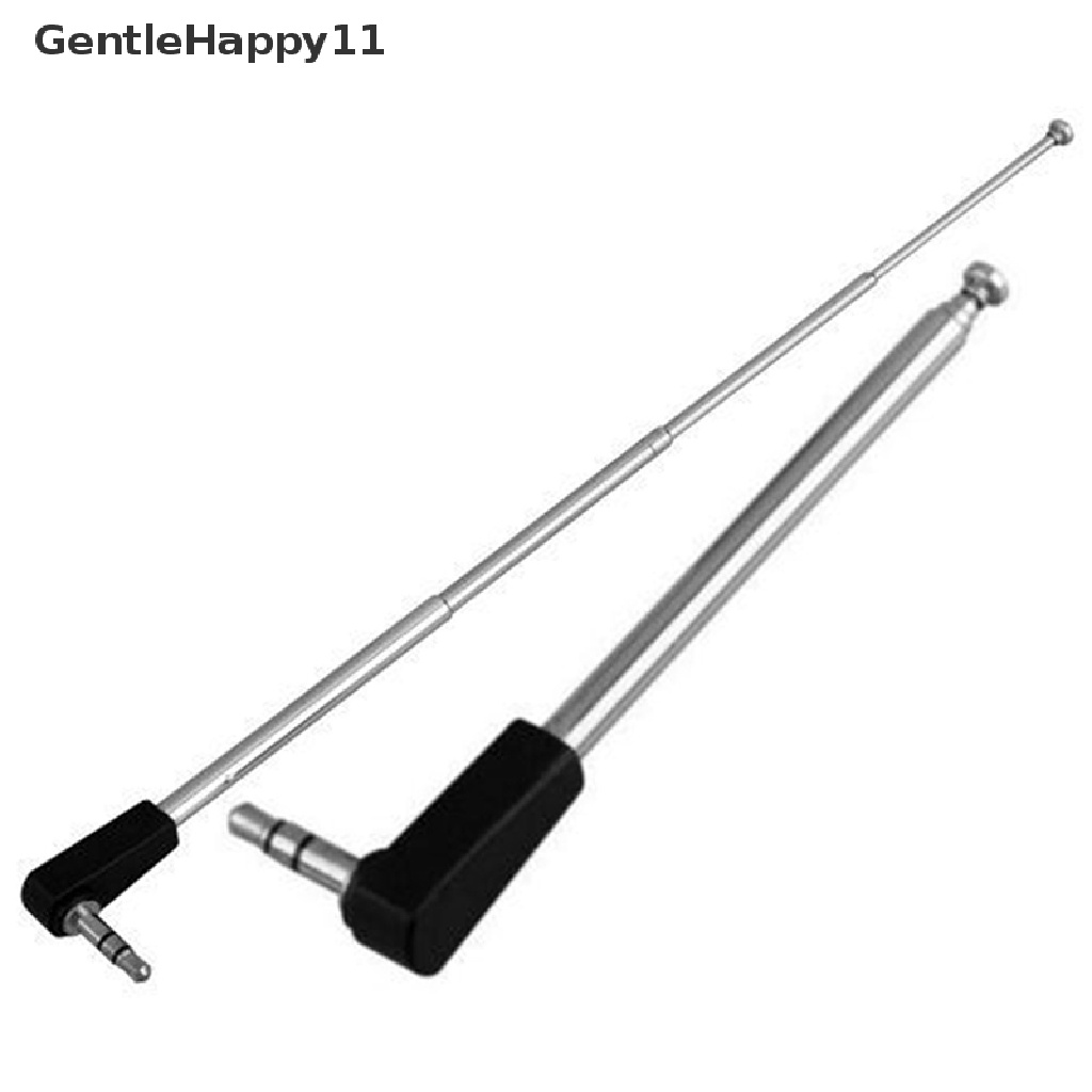 Gentlehappy Antena Radio FM 3.5mm Yang Dapat Ditarik Untuk id Ponsel