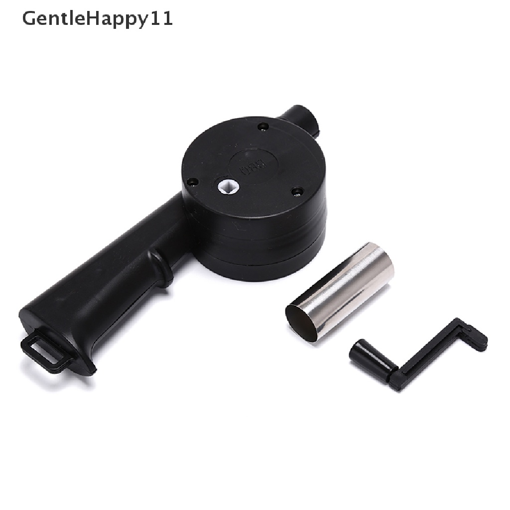 Gentlehappy Kipas Angin outdoor bbq Tangan Bertenaga Engkol blower Udara Untuk Piknik Barbekyu Peralatan Api id