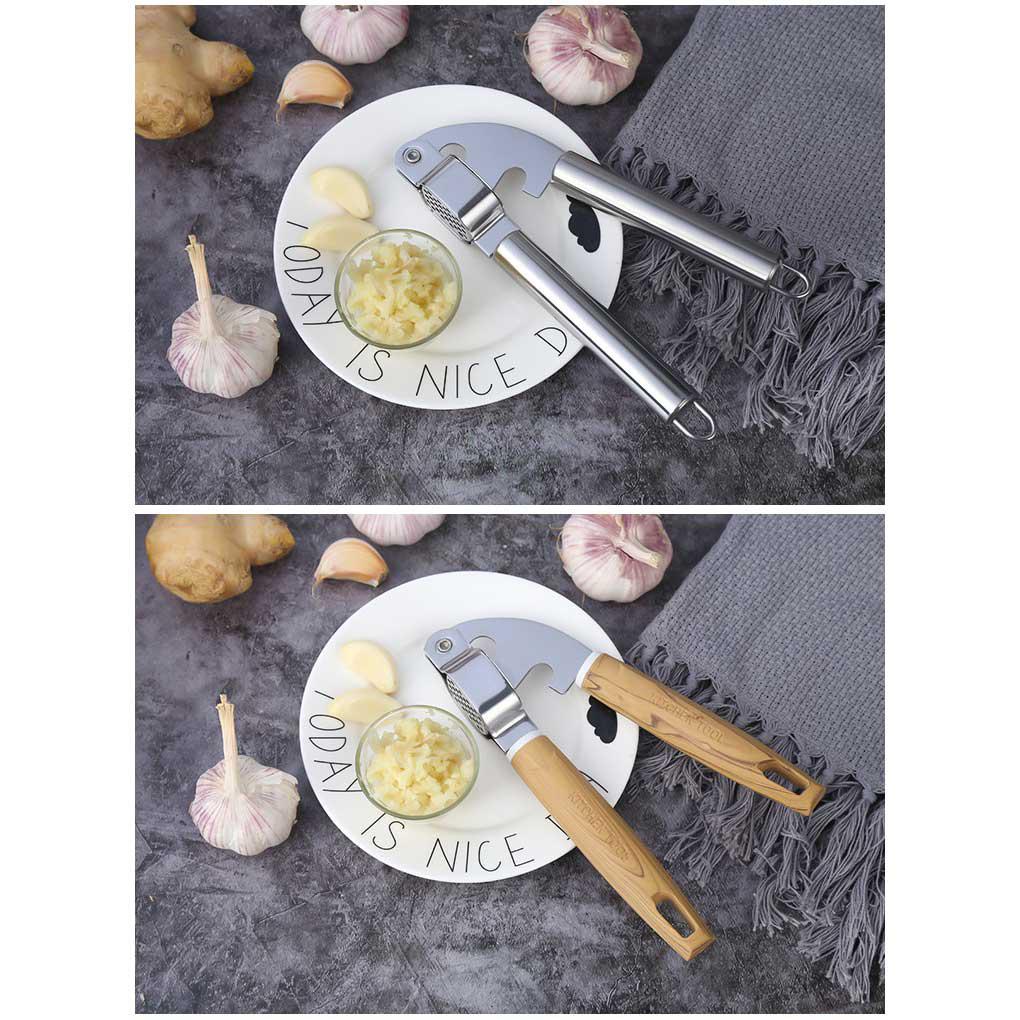 Portable Manual Garlic Presser Bisa Dicuci Restoran Apartemen Penghancur Bawang Putih Professional Masher Grater Kitchen Gadget