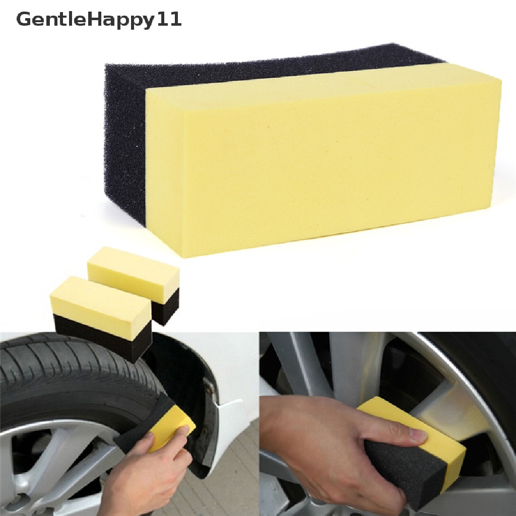 Gentlehappy Auto Wheels Brush Sponge Tools Aplikator Khusus Pembersih Hub Ban id