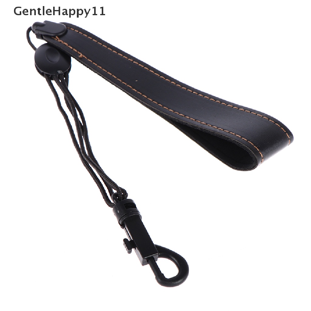 Gentlehappy Sax Strap Alto Saxophone Althorn Adjustable Neck Belt Tali Gantungan Sax Kulit id