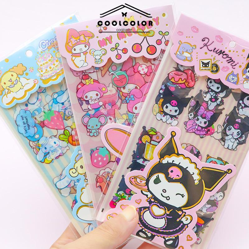 COD❤️4pcs Stiker Koromi Waterproof Kartun Untuk Jurnal Dekoratif Stiker- cl