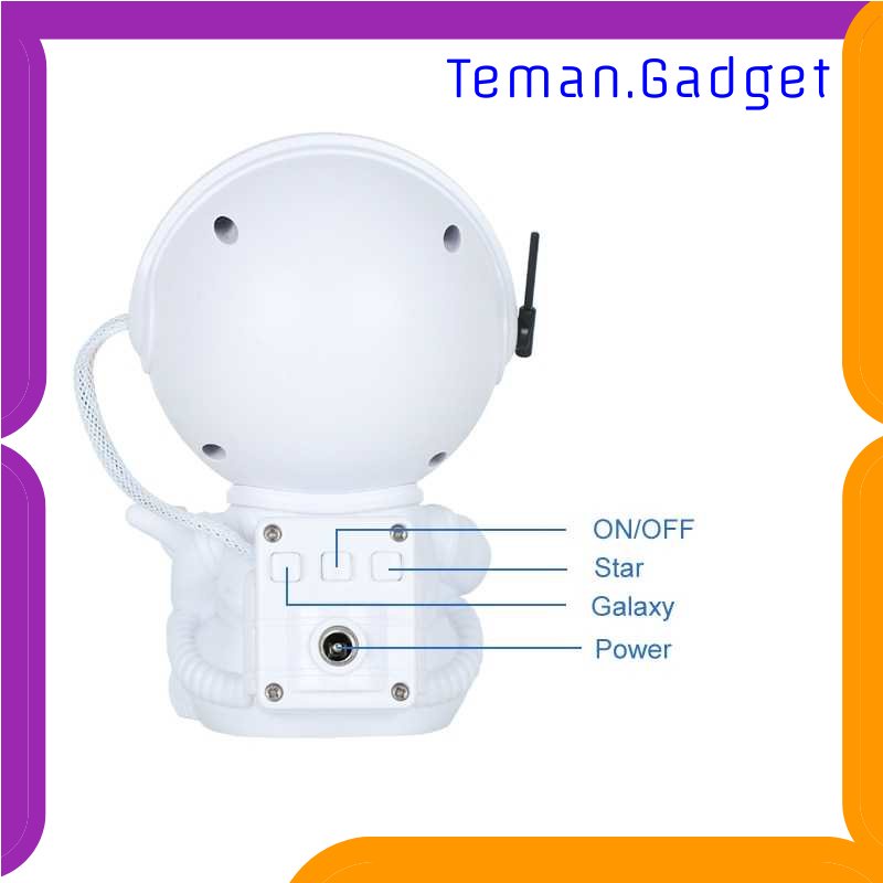 TG - LMP CHUBAN Lampu Proyektor Model Bintang Galaksi 5V with Remote Control - HR-F3