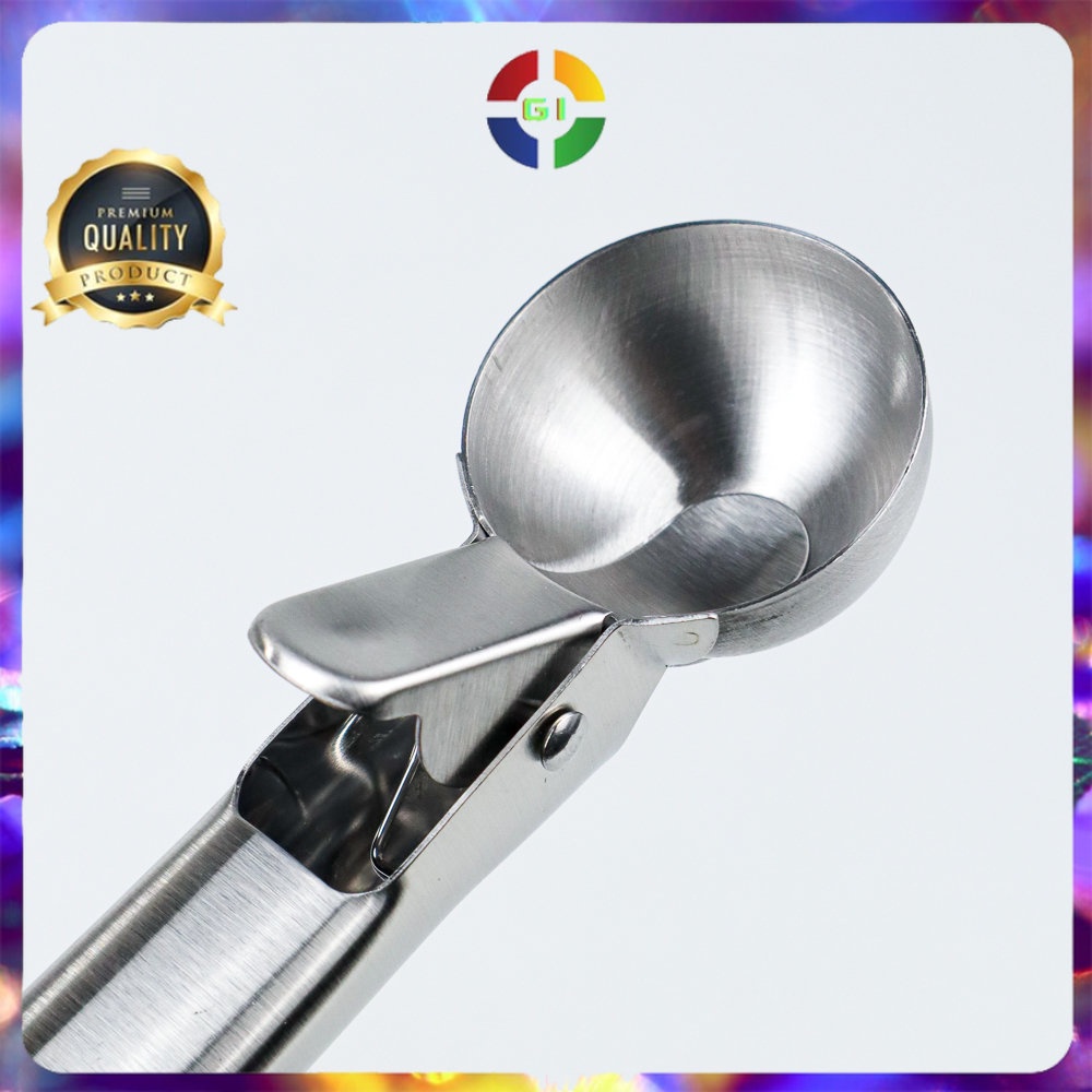 Sendok Takar Es Krim Gula Kopi Ice Cream Scoop Spoon Stainless