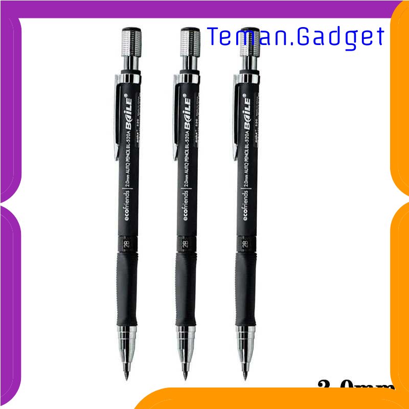 TG - ATK BAILE Pensil Mekanik Mechanical Pencil 2B 2mm 12 Isi - BL-621