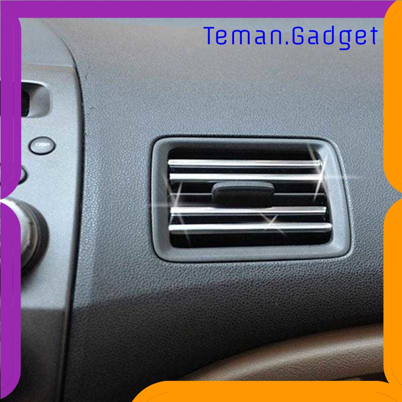 TD - OTO OTOHEROES Lis Dekorasi Interior Mobil Moulding Chrome Trim Strip 4 M - C3578