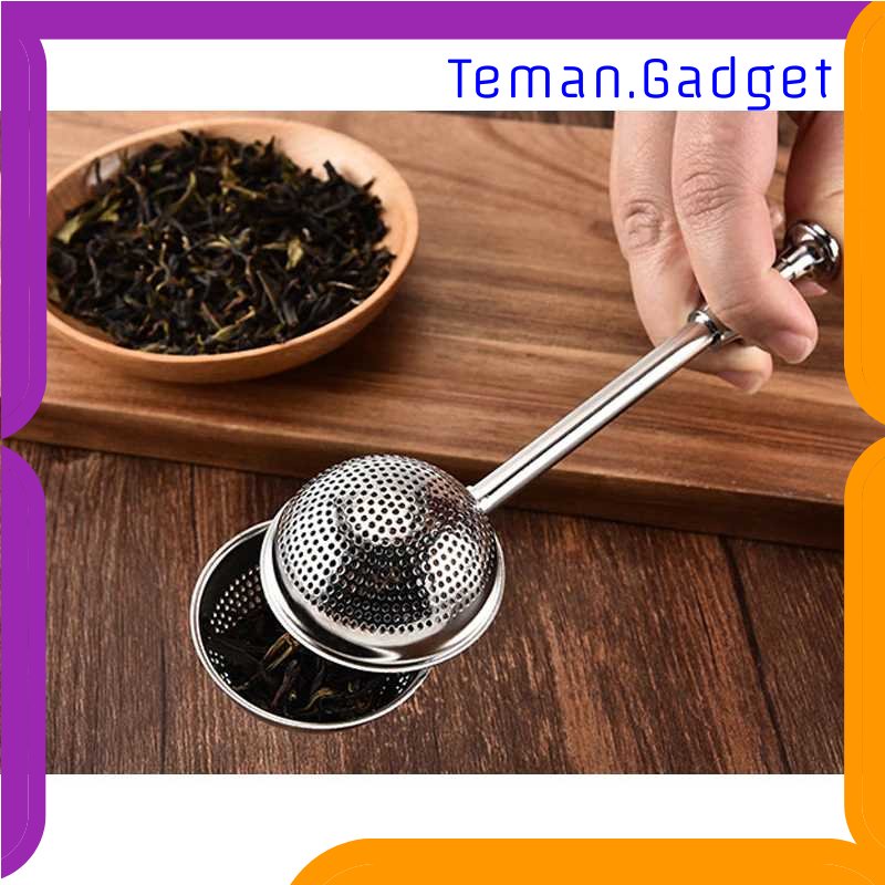 TG - DPR BalmyDays Filter Saringan Teh Reusable Tea Infuser Strainer 50mm - K522