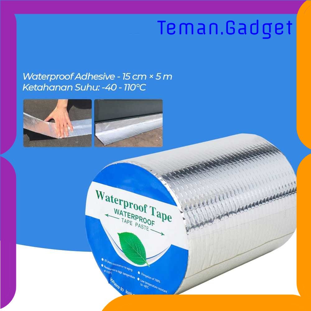 TG -  DPR Lakban Aluminium Foil Waterproof Adhesive 15 cm x 5 m - LS549