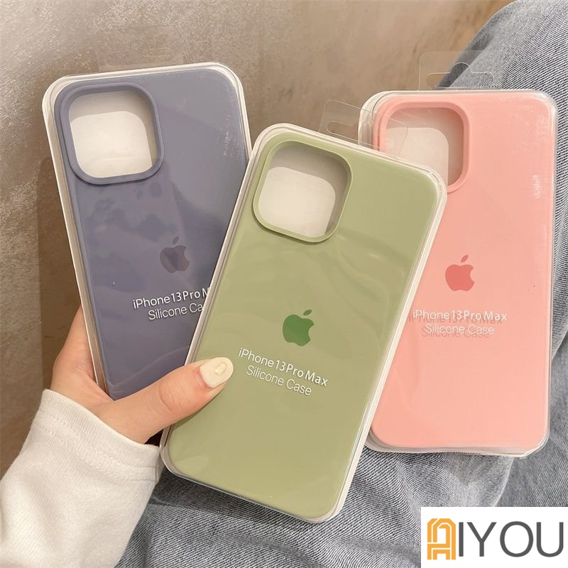 Casing Ponsel Silikon Simple Mewah Untuk iPhone 14 Pro MAX XR XS Max14 13 12 11 Pro MAX 14 7 8 PLUS Shockproof Tahan Lama Anti Kotoran cover