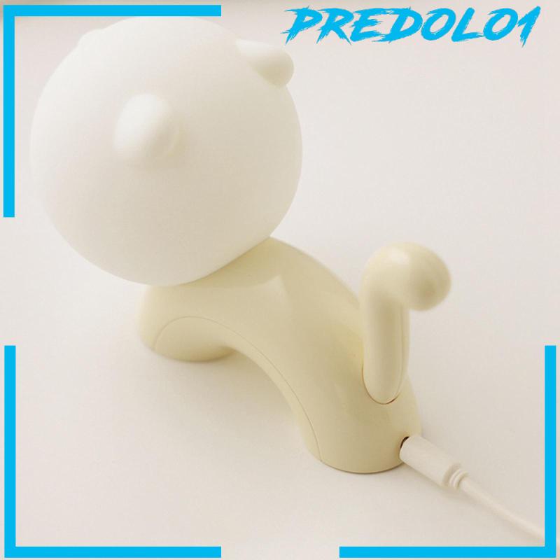 [Predolo1] Kucing Silikon Lampu Malam Hadiah Ulang Tahun Nursery Table Lamp Bedside Table Lamp