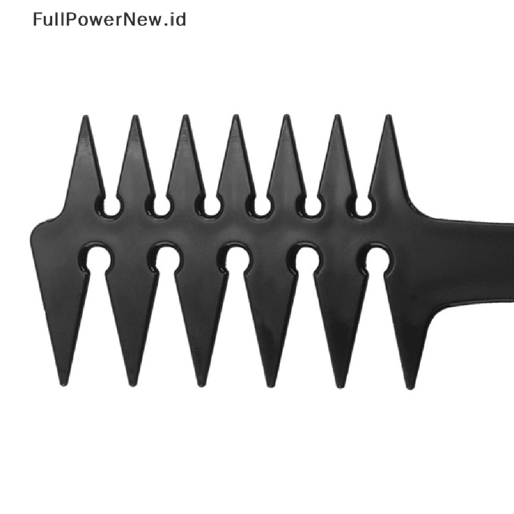 Power Oil Head Comb Hairdresser Potong Rambut Gigi Lebar Garpu Sisir Gigi Besar Detangling ID