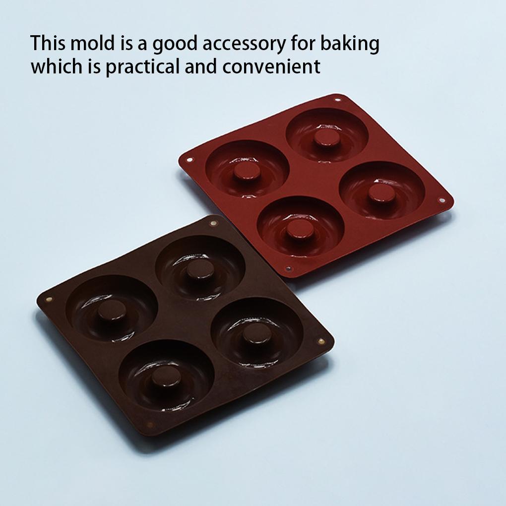 4kisi Cetakan Coklat Alat Kue Cookie Permen Cupcakes Donat Cetakan Dispenser Untuk Pastry Desserts Aksesoris