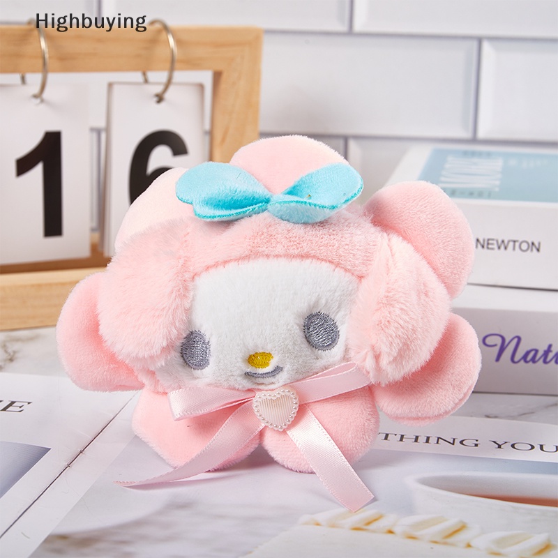 Hbid Liontin Mewah Gantungan Kunci Hello Kitty Keyring Boneka Melody Cinnamoroll Keychain Kartun Boneka Mewah Liontin Tas Ornamen Dekorasi Glory