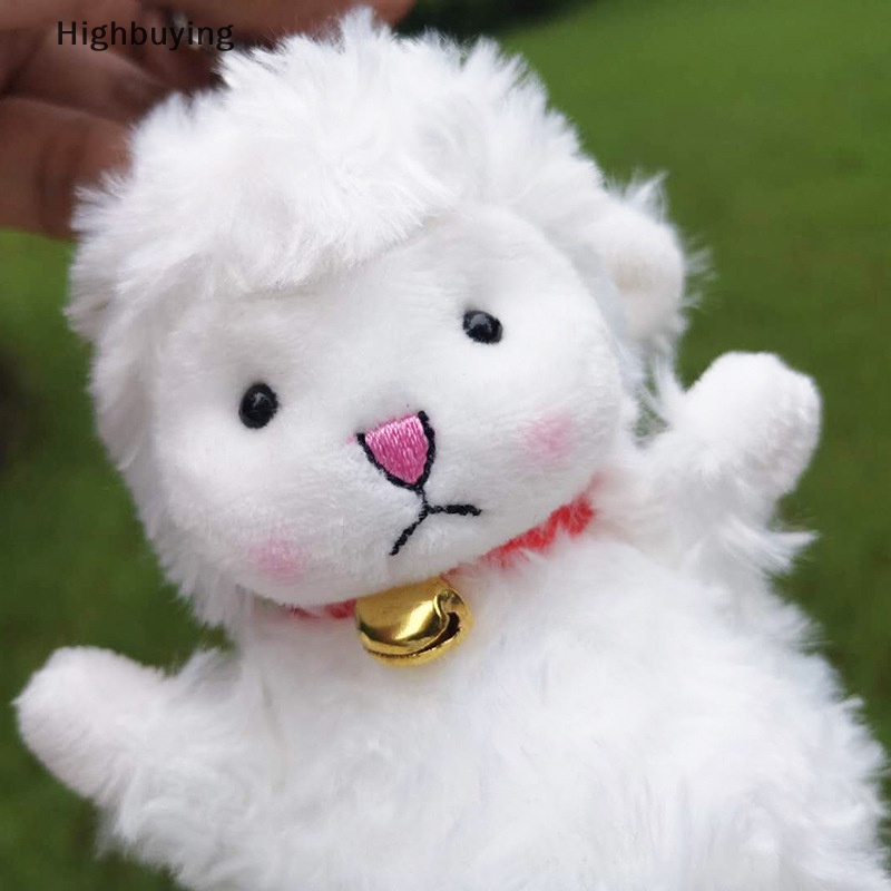 Hbid Mainan Boneka Plush Domba Baru Sheep Doll Gantungan Kunci Anak Liontin Sheep Little Bell Glory