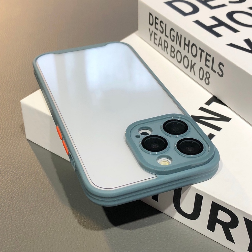 IPHONE Casing Transparan Untuk Iphone11 12 13 Pro Max Dengan Lensa Film Casing Iphone14 Pro Max14 Plus Pelindung Kamera Clear Cover