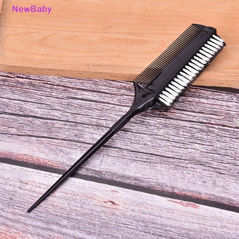 Newbaby Profesional Hairdressing Double Side Ting Combs Sikat Warna Rambut Alat Rambut ID